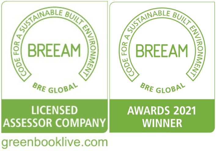 BRE Global licensed assessor company & Awards 2021 winner BRE Global licensed assessor company & Awards 2021 winner